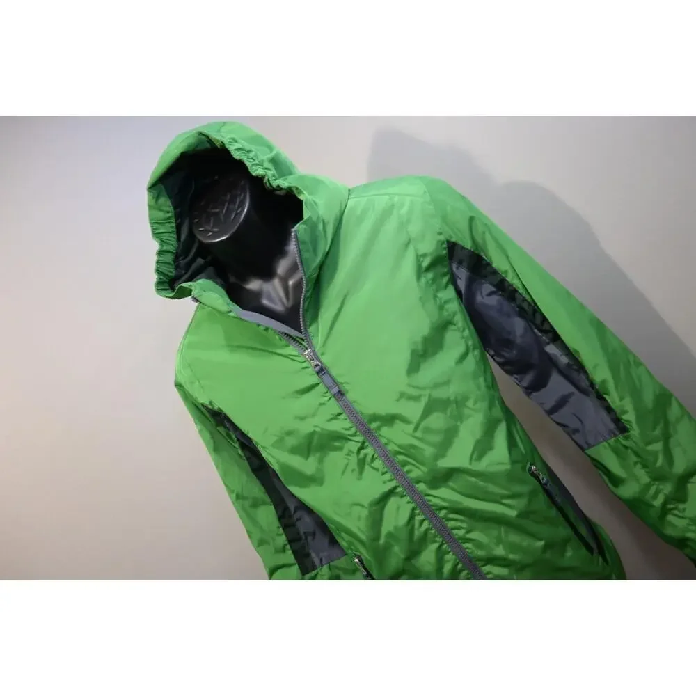 Lands End Winter Hoodie Jacket Green Insulated Boys Sz XL‎
